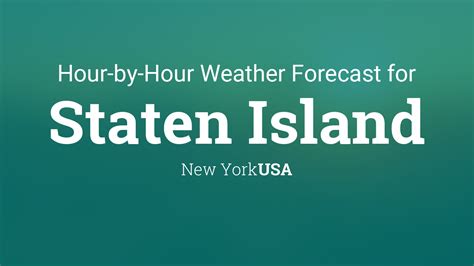 Hourly weather staten island new york - Hourly Local Weather Forecast, weather conditions, precipitation, dew point, humidity, wind from Weather.com and The Weather Channel